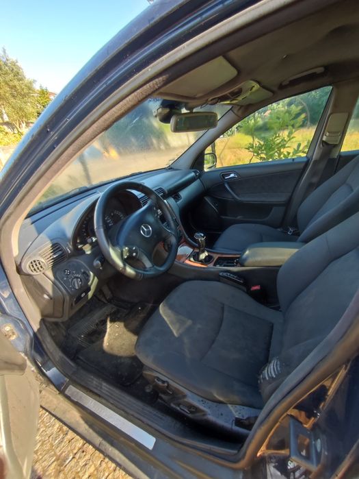 Mercedes c220 turbo diesel pronto a andar