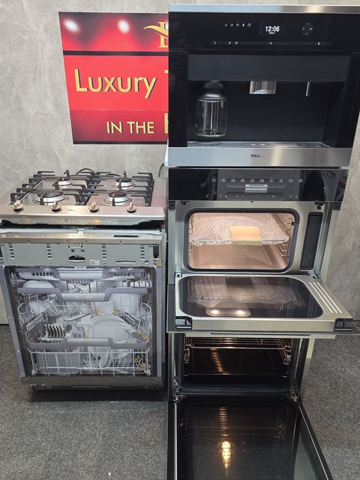 Ціла кухня Miele!Духовка НВЧ+пароварка кавоварка посудомийка Газова