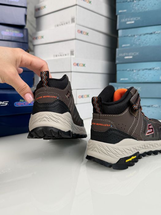 Детские ботинки на липучках Skechers Fuse Tread 27/30/31/32/33р