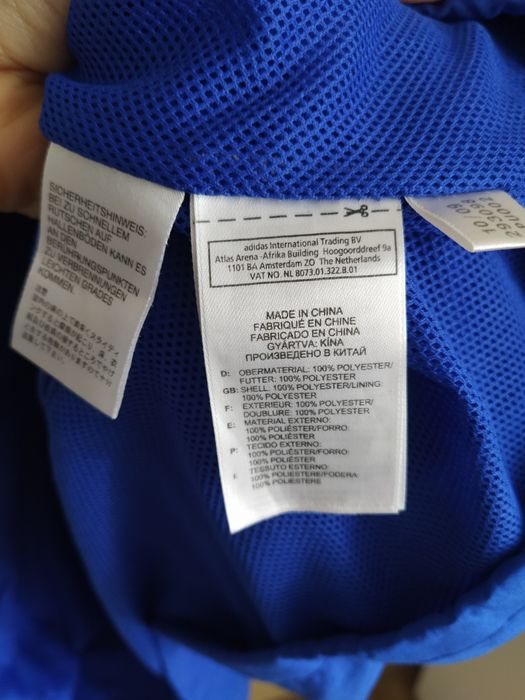 Bluza sportowa Adidas Rozpinana Nowa XL kolor Granatowy Niebieski