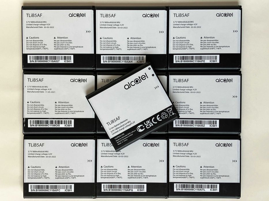 Акумулятор Alcatel TLiB5AF 1800mAh новий (лот 10 шт)