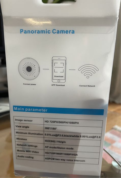 Nowa kamerka panoramic v380