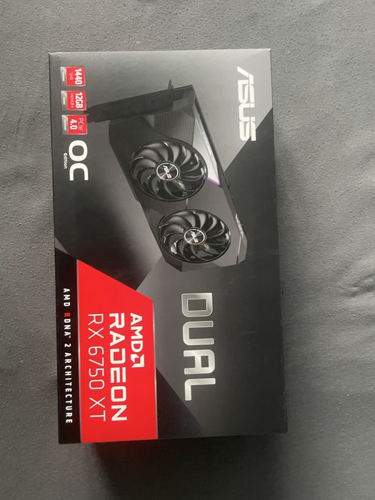 Karta Asus rx 6750 Xt