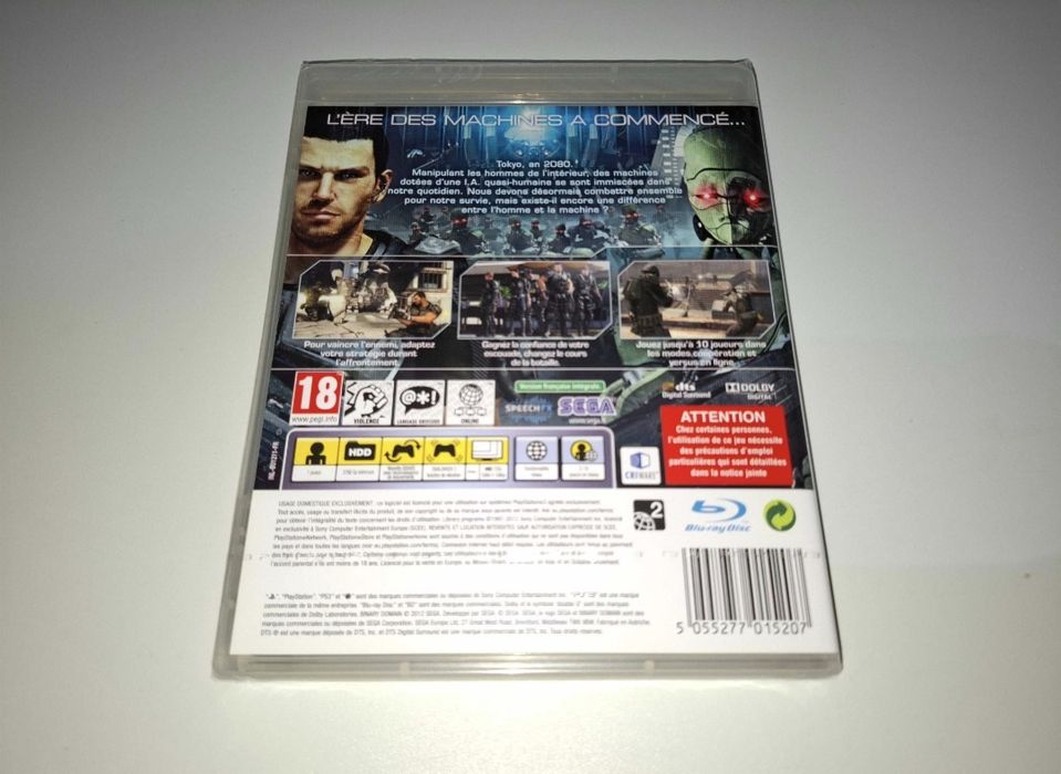 Binary Domain [Nowa] Sony PS3