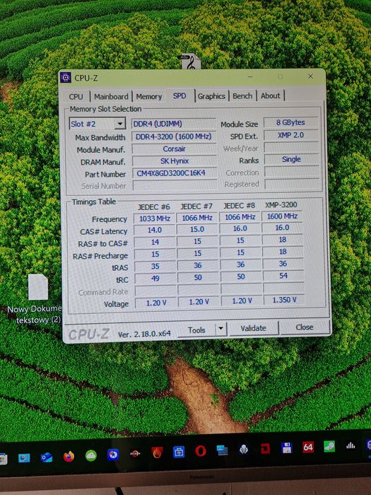 Pamięć ram Corsair Vengeance LPX 8GB  ddr4 3200mhz