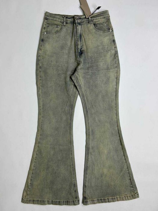 Rick Owens flared jeans DRKSHDW bolan boot cut клеш кльош джинси штаны