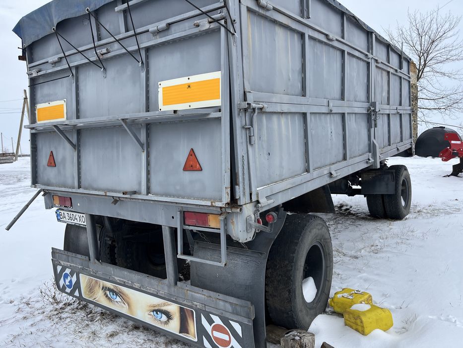 КАМАЗ 53212 1984 року   Причеп ГКБ 8350 1988 року