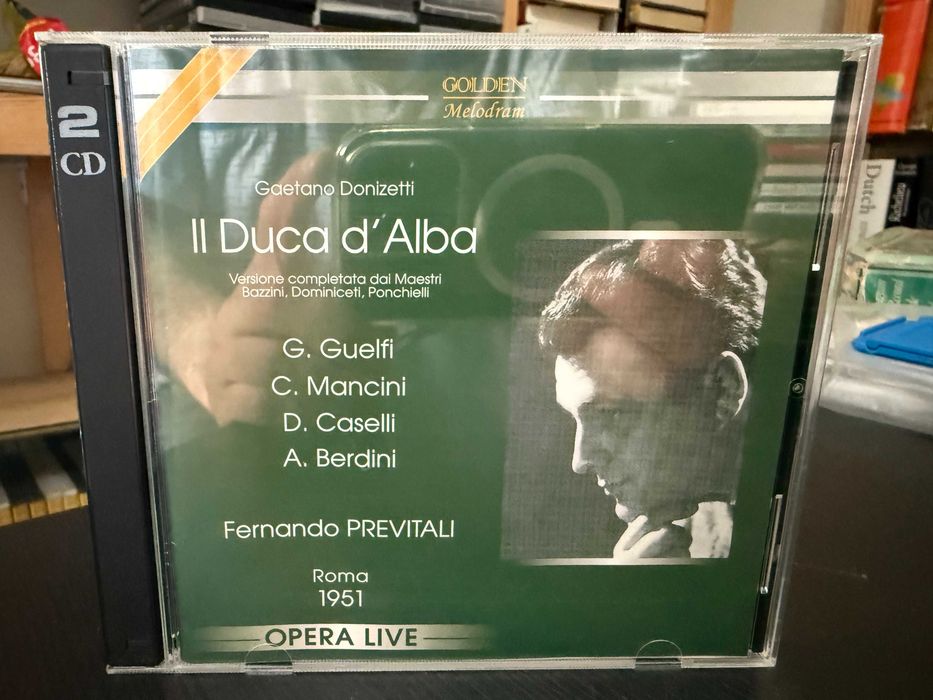 Donizetti – Il Duca D'Alba – Guelfi, Mancini, Caselli – RAI, Previtale