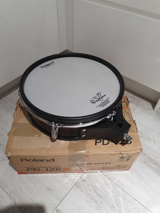 Roland PD-125BK pad perkusyjny 12 cali, czarny , stan bdb