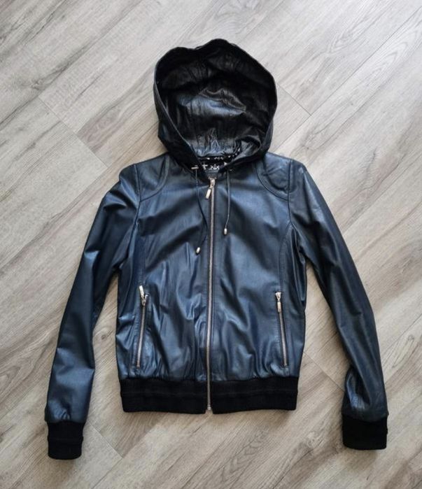 Куртка бомбер натуральна шкіра VISION p.S