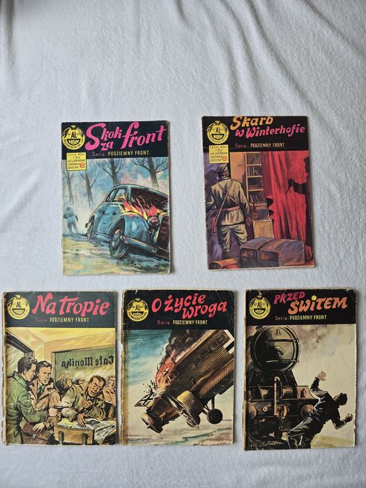 Podziemny front. Komiks PRL. Wysyłka gratis.