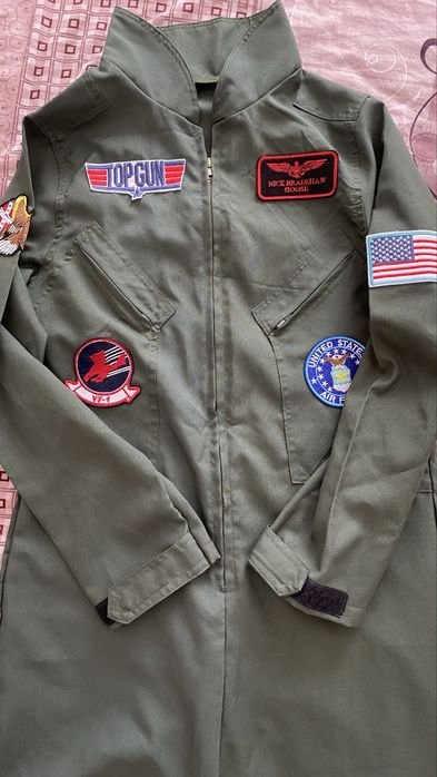 Косплей чоловічий комбінезон ВПС Топ Ґан Меверік / Top Gun Maverick