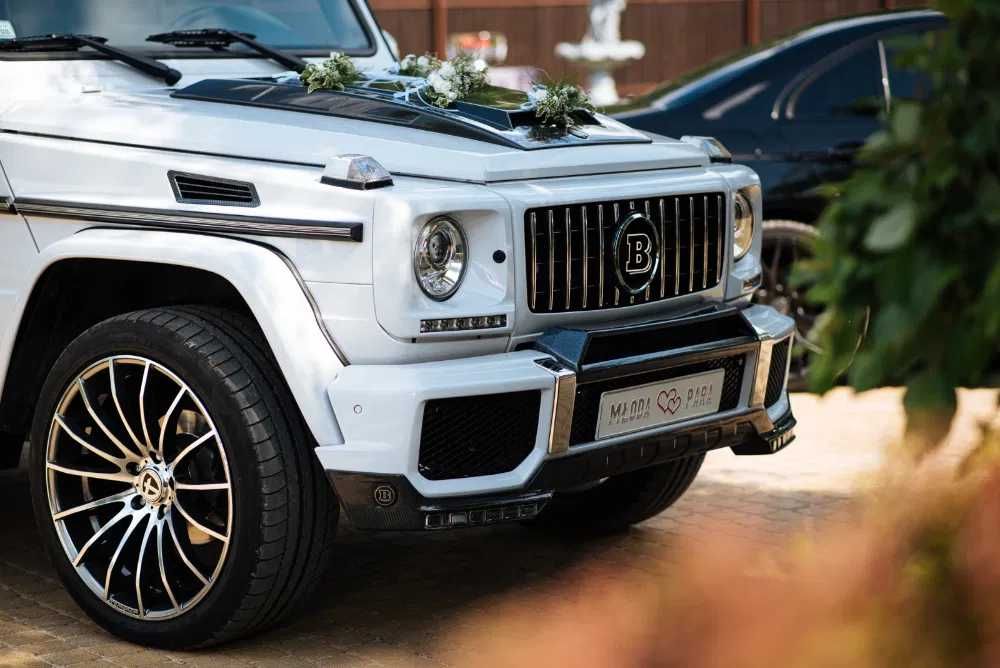 Auto do ślubu / samochód na wesele / G-class Brabus