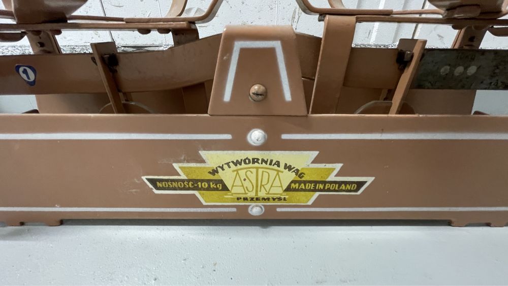 Waga szalkowa Astra Przemyśl - PRL