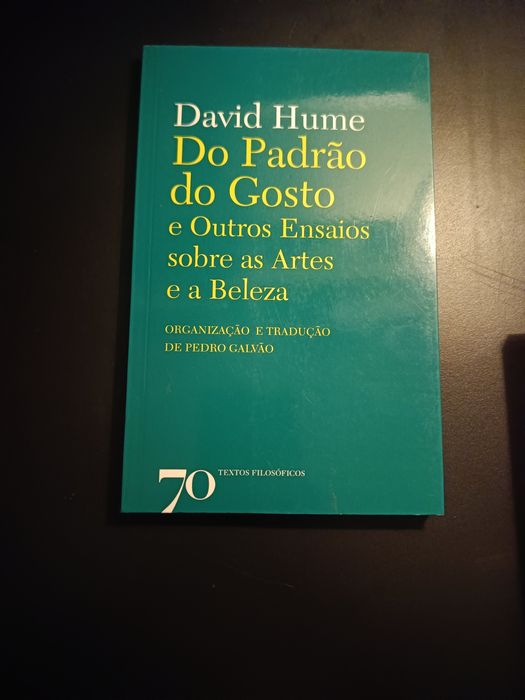 David Hume; Do padrão do gosto