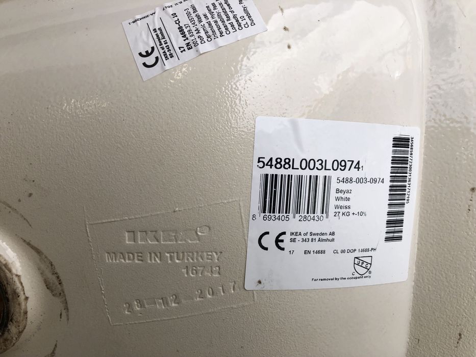 Lavatório ORRSJON IKEA 102cm