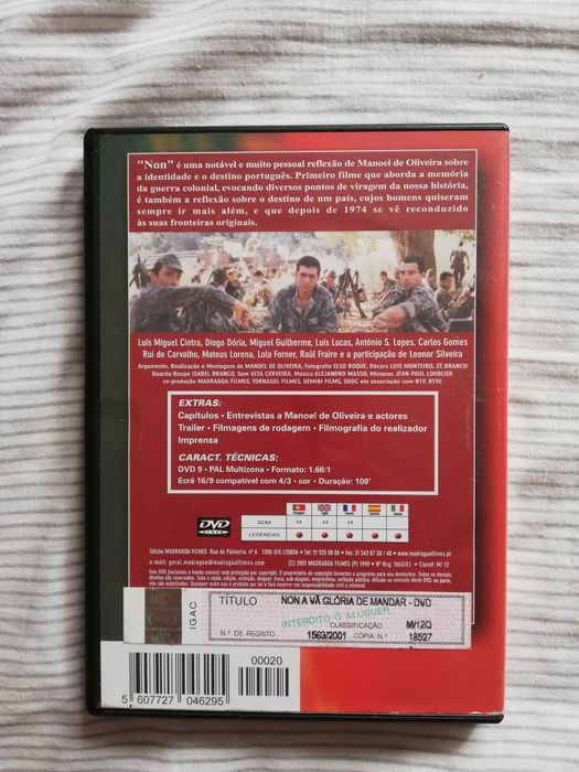 DVD of the film "No, or the Vain Glory of Command" (free shipping)64739402572290121