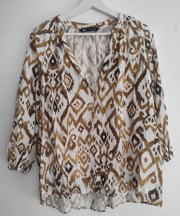 Zara bluzka luźna 42 44 46