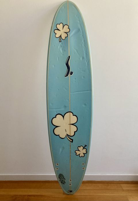 Prancha de Surf Semente 7'4" + Quilhas FCS M5 (Aceito trocas)