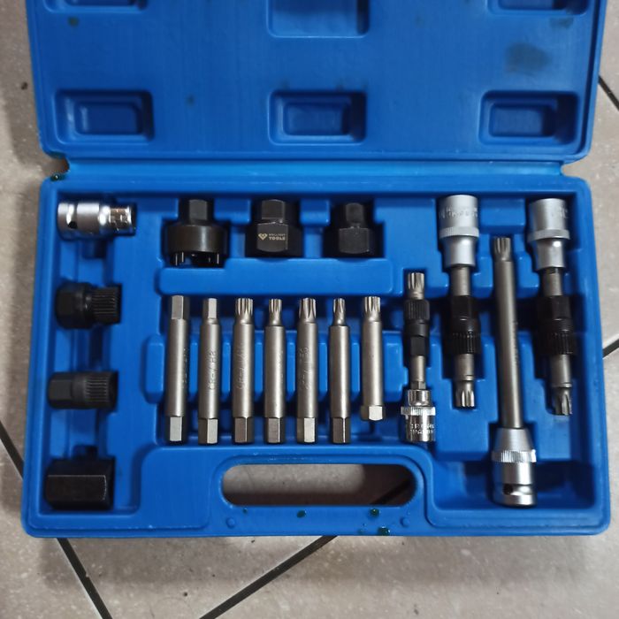 Kit ferramentas para polis de alternador