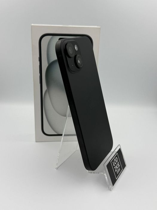 IPHONE 15 128GB BLACK BAT86% 1999ZŁ Łódzkie GSM Rzgowska 16
