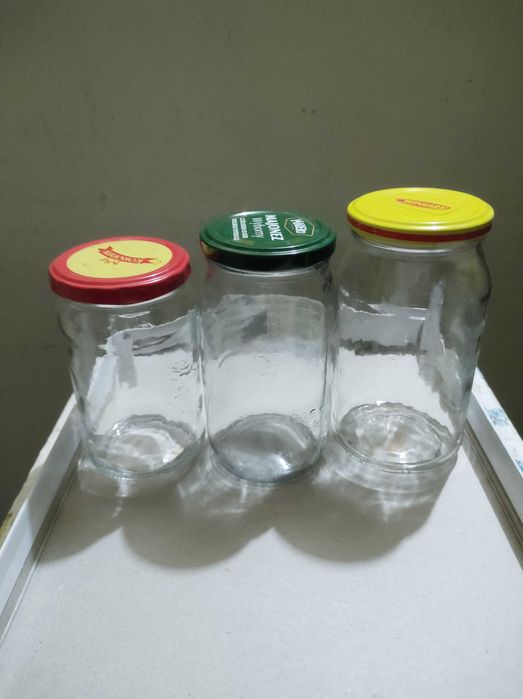 Słoiki mix 30 szt. z pokrywkami