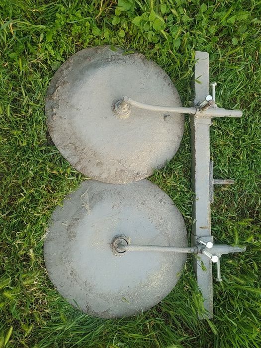 Дисковый окучиватель к мотоблоку