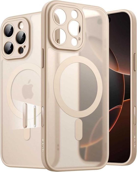 3w1 Etui Magnetyczne iPhone 16 Pro Max 6,9 Cala MagSafe+2 szkła