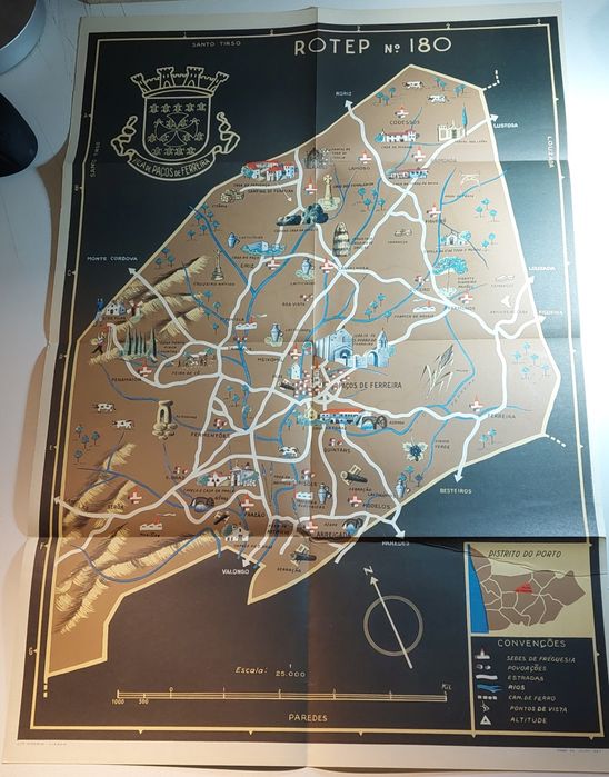 Paços de Ferreira - ROTEP Tourist Guide | Includes Fold-Out Map64741312054658123