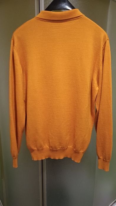 Thomas Lloyd Niemiecki męski sweter z wełny Merino, 100% Merino, M/L