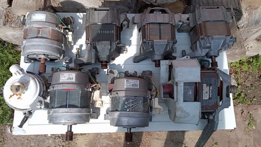 Двигуни,мотори до пральних машин Бош,Сіменс,АЕГ,Мілі ,Індезіт