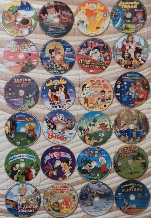 Palkids Pre-schooler CD-ROM & DVDセット Музыкальные и мультики DVD диски для детей: 70 грн. - CD / DVD