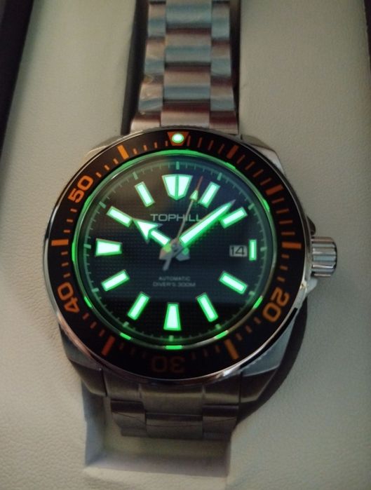 KING Samurai 300m NH35 TopHill хомаж Seiko KING Samurai