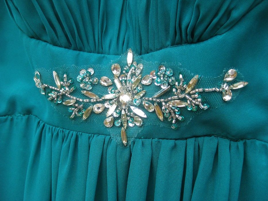 Красивое вечернее длинное платье бренда Jora Collection USA XS