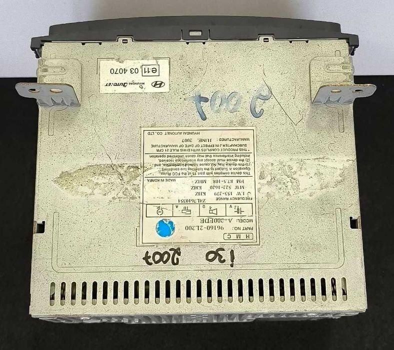 Rádio / Auto Rádio 96160-2L200 - HYUNDAI i30 Combi