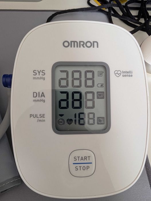Medidor de tensão arterial OMRON X2 Basic