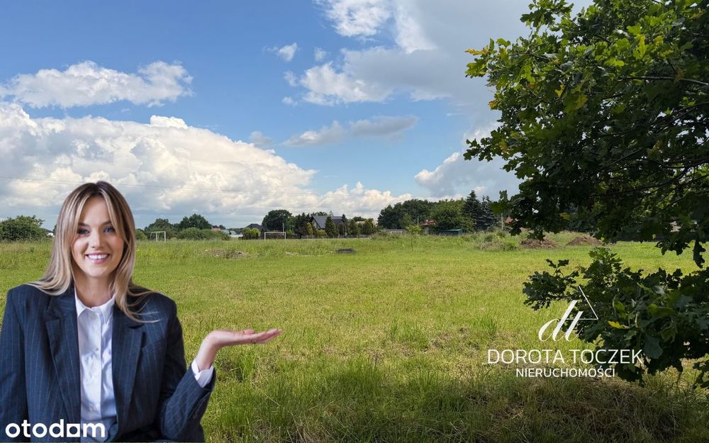 Działka budowlano-rolna | Niepołomice ul. Słoneczna | 1252 m²