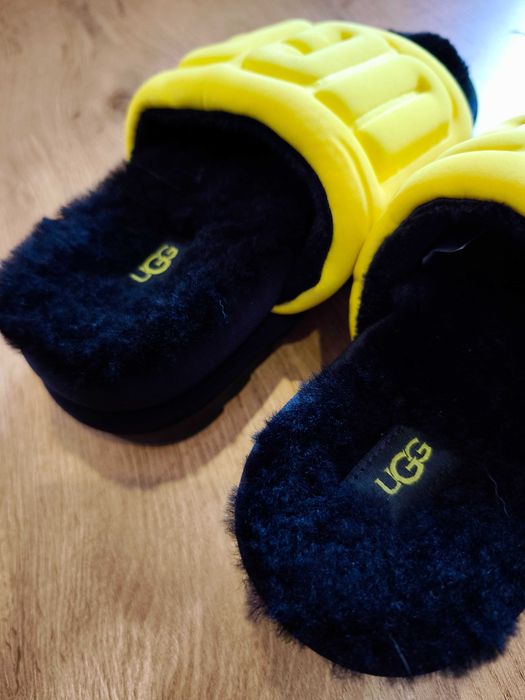 UGG Maxi Graphic Shoes 37/38 Slide Cyblc kapcie oryginał celeb new