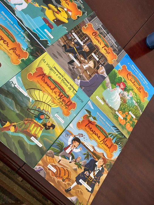 Bilingual Visual Dictionary, Multiple Books, Free Shipping64575444751362122