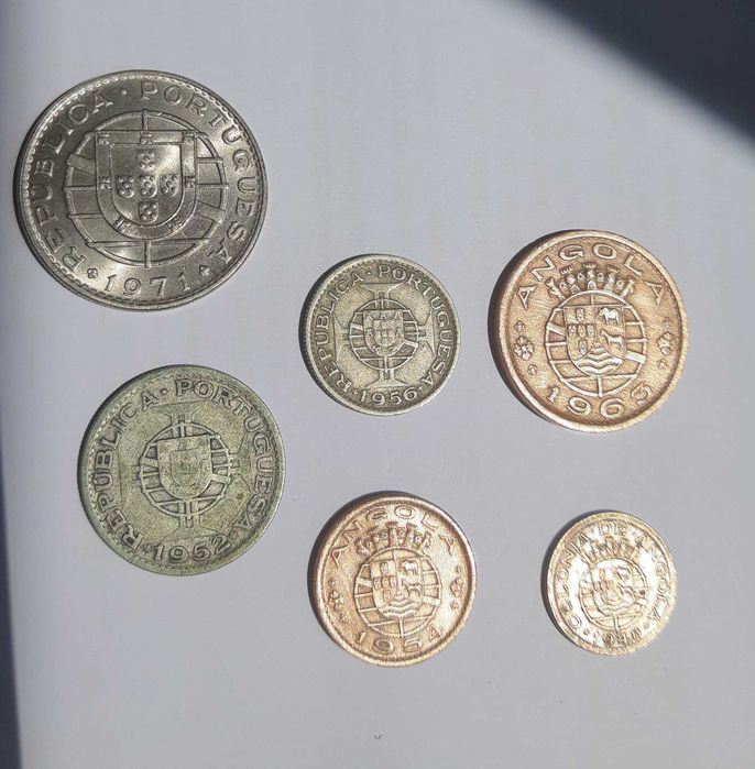 Conjunto de Moedas de Angola