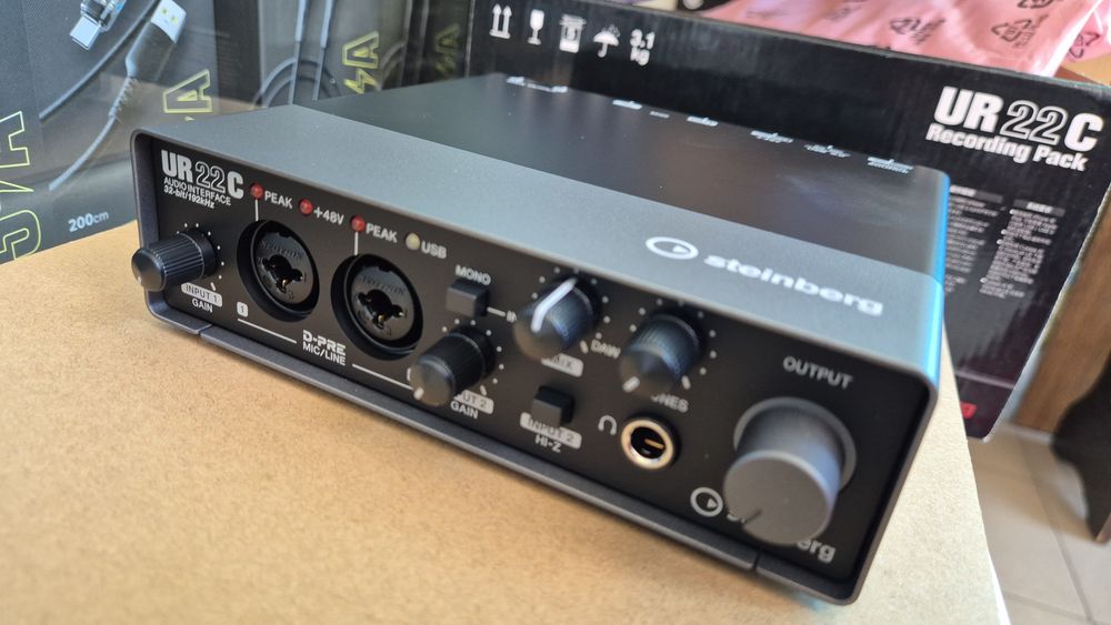 Комплект для звукозапису Steinberg UR 22C Recording Pack