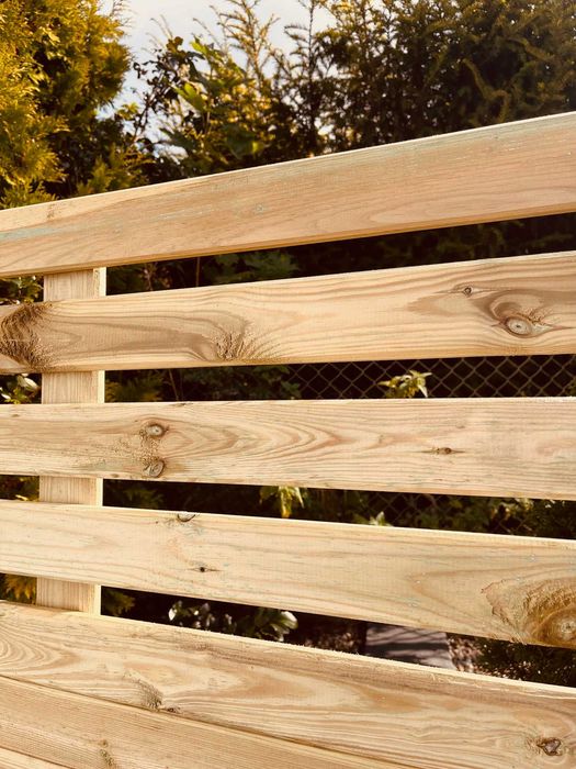 Płot Deskowy Extra Mocny Pergola Żaluzjowa "CLEO" Płoty Pergole