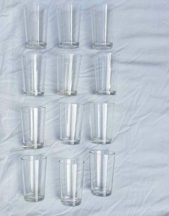 Copos em vidro ver fotos