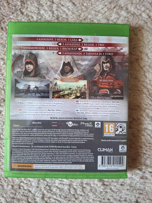 Assassins Creed Chronicles PL Xbox One Xbox Series po polsku