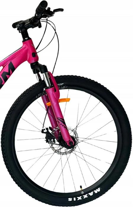 Rower MTB Storm Queen 26 2HD, rama 13" (ciemny róż-czarny)