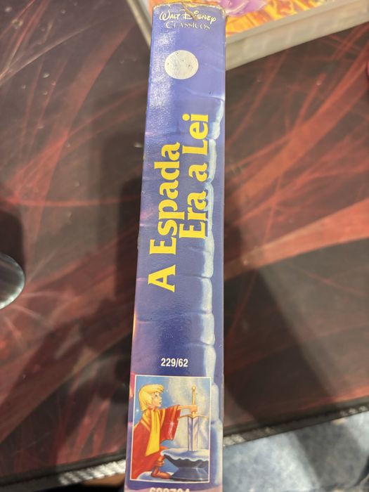 A Espada Era a Lei - VHS Original Disney