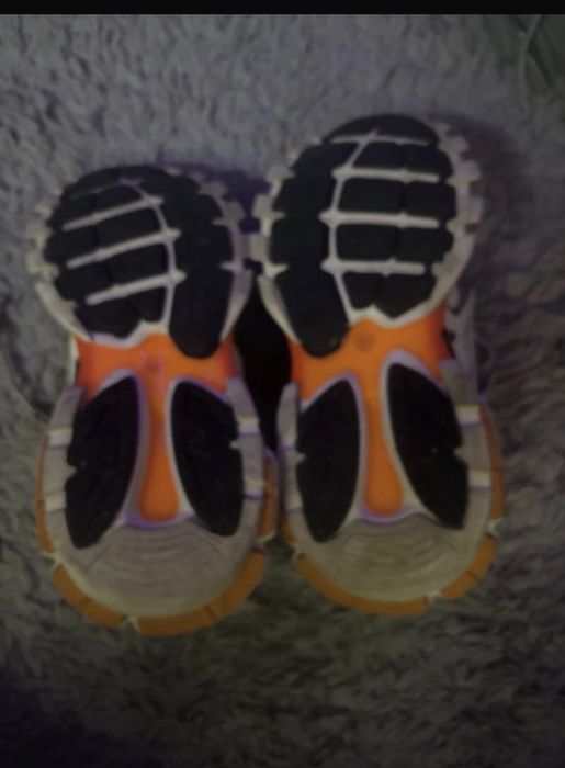 Balenciaga track biało pomaraczowe