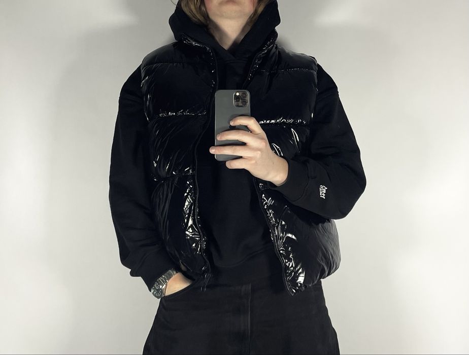 Дута оверсайзова жилетка Bershka M-XL безрукавка puffer zara rummy