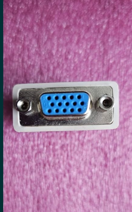 Adapter VGA do DVI  przejściówka VGA (d-sub)