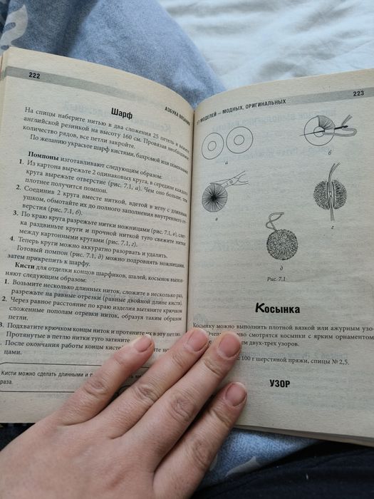 Книга "азбука вязания"